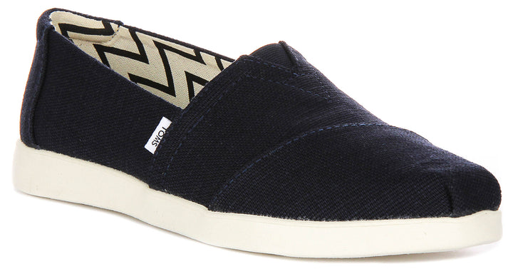 Toms Alpargata Plus In Navy For Women