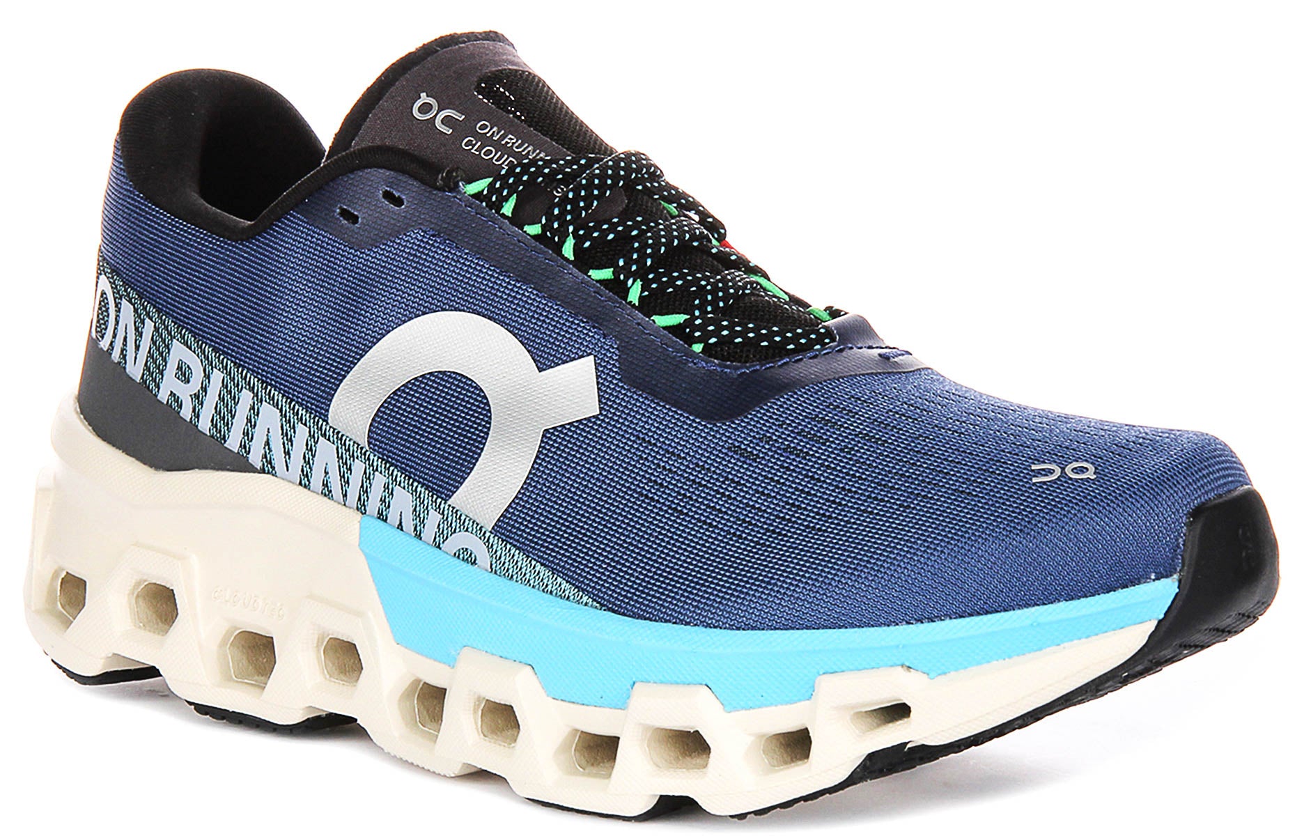 WOW The Dlo2 門徒 US 7 On Running Cloudmonster 2 In Navy For Men | Lace up Trainers