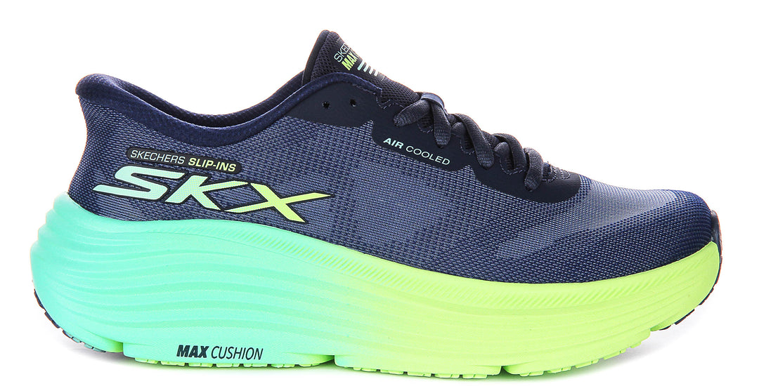 Skechers Max Cushioning In Navy For Women