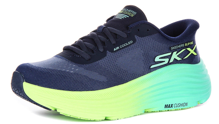 Skechers Max Cushioning In Navy For Women
