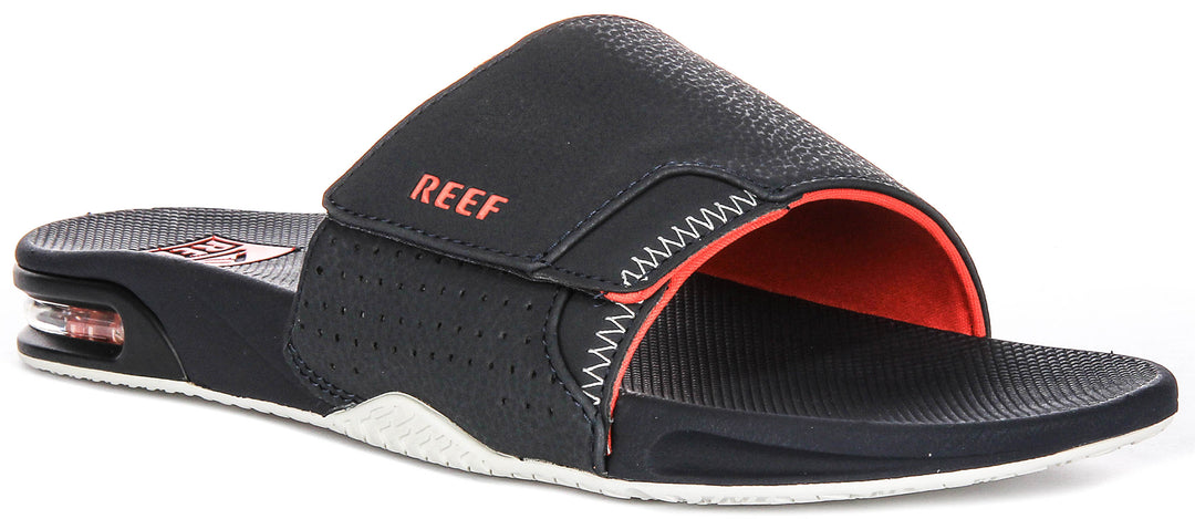Reef Fanning Slide In Navy For Men