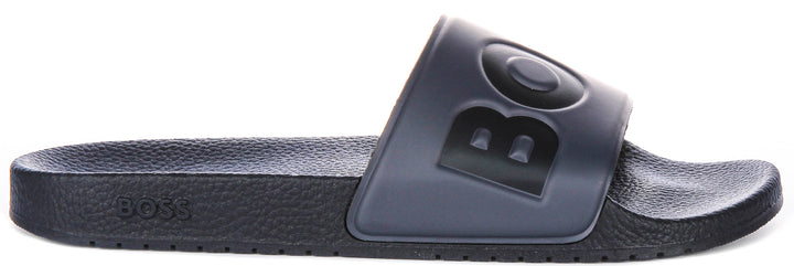 Boss Aryeh Slide In Navy For Men
