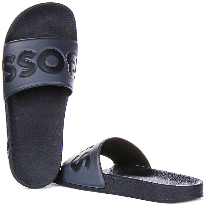 Boss Aryeh Slide In Navy For Men