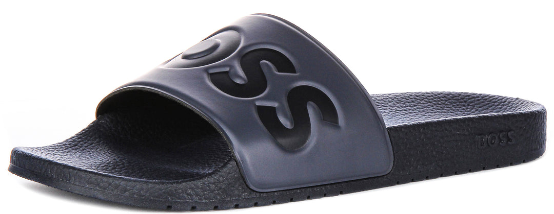 Boss Aryeh Slide In Navy For Men