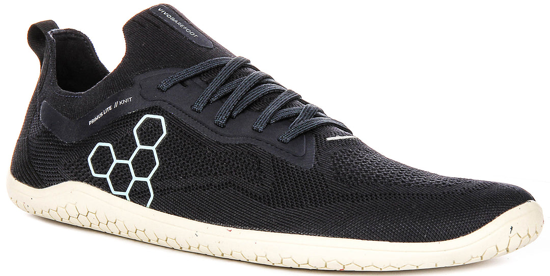 Vivobarefoot Primus Lite Knit In Navy For Men
