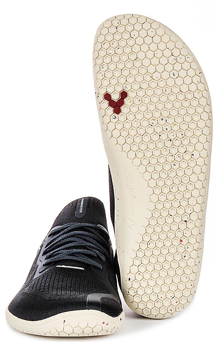 Vivobarefoot Primus Lite Knit In Navy For Men