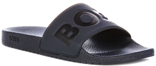 Boss Aryeh Slide In Navy For Men