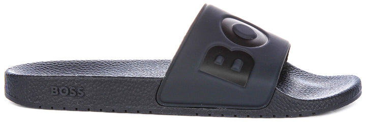 Boss Aryeh Slide In Navy For Men