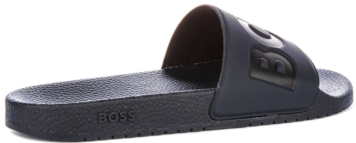 Boss Aryeh Slide In Navy For Men