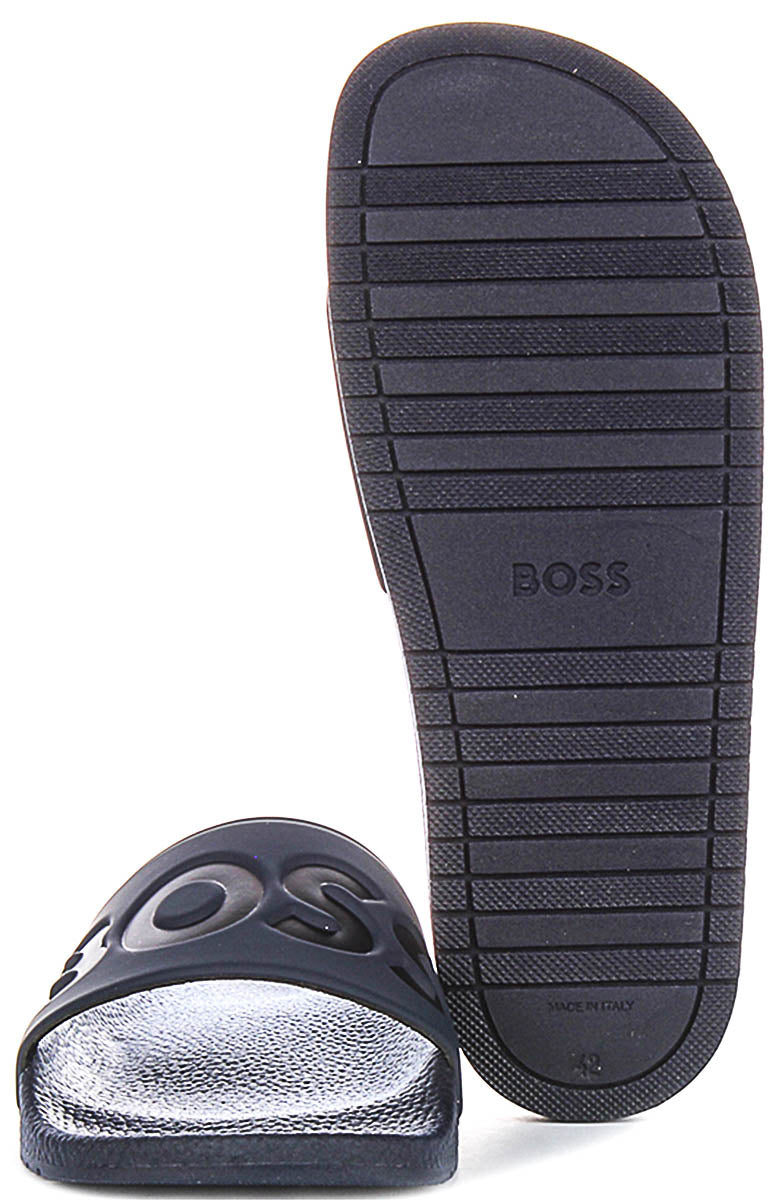 Boss Aryeh Slide In Navy For Men