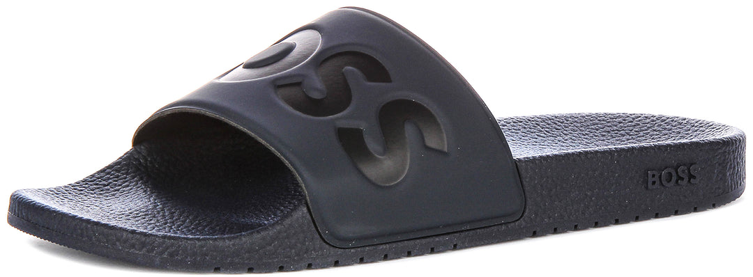 Boss Aryeh Slide In Navy For Men