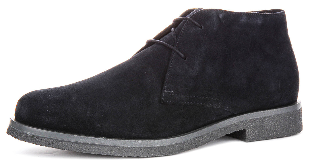 Geox U Claudio Chukka Boots In Navy For Men
