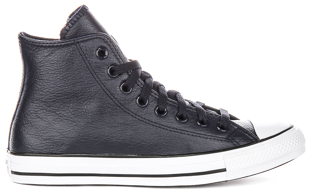 Converse Chuck Taylor All Star High A13276C In Navy Leather