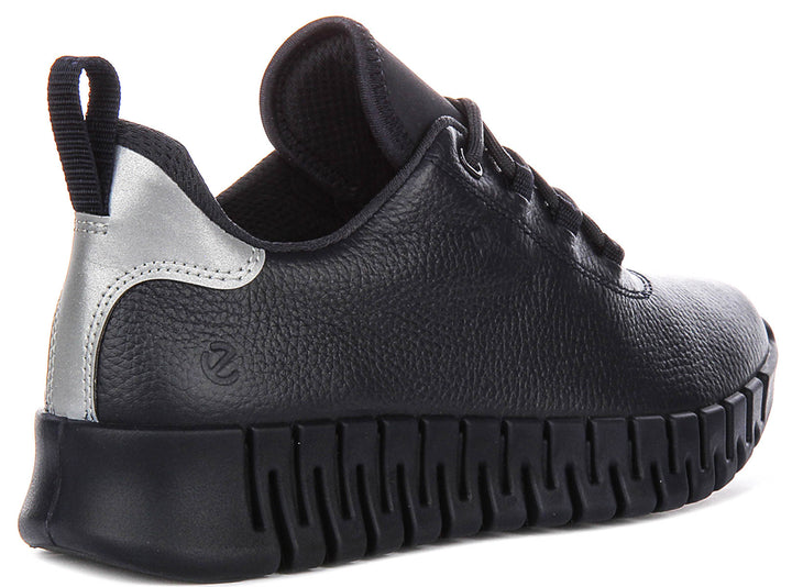 Ecco Gruuv W Gore-tex In Navy For Women