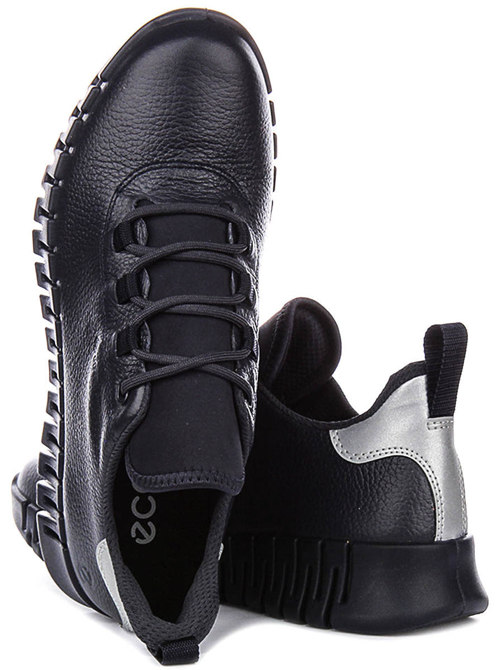 Ecco Gruuv W Gore-tex In Navy For Women