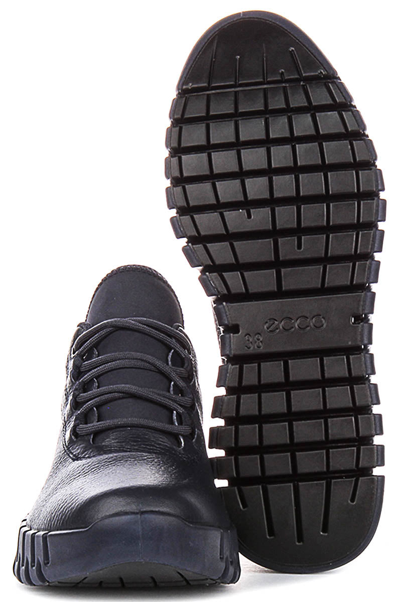 Ecco Gruuv W Gore-tex In Navy For Women