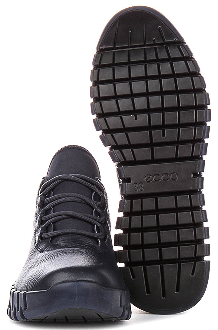 Ecco Gruuv W Gore-tex In Navy For Women