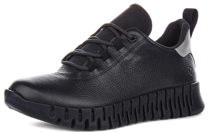 Ecco Gruuv W Gore-tex In Navy For Women