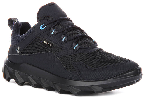 Ecco Mx W Low Gore-tex In Navy For Women