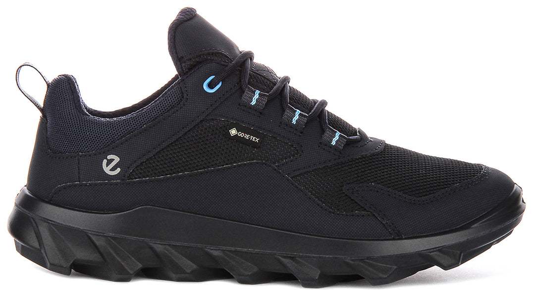 Ecco Mx W Low Gore-tex In Navy For Women