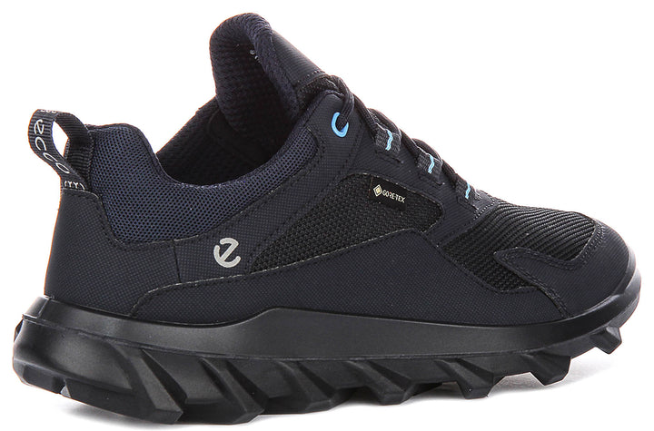 Ecco Mx W Low Gore-tex In Navy For Women