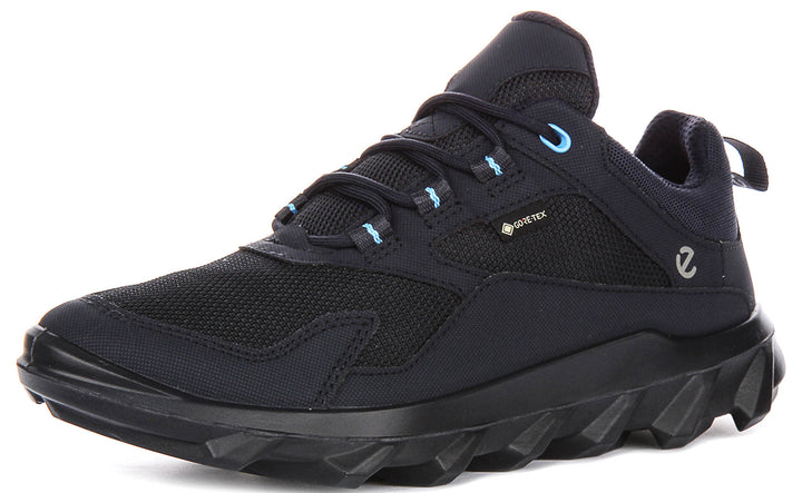 Ecco Mx W Low Gore-tex In Navy For Women