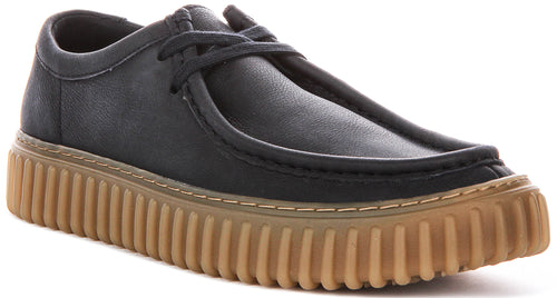 Clarks Torhill Lo In Navy For Men
