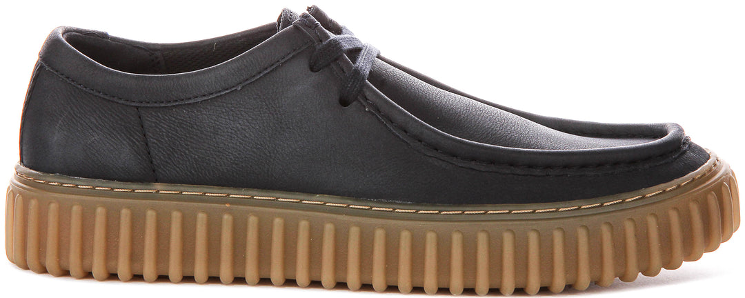 Clarks Torhill Lo In Navy For Men