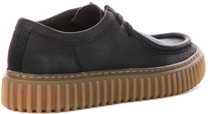 Clarks Torhill Lo In Navy For Men
