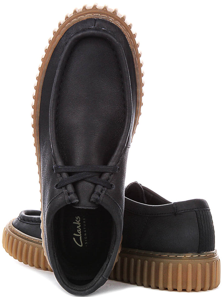 Clarks Torhill Lo In Navy For Men