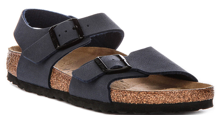 Birkenstock New York Kids In Navy For Kid