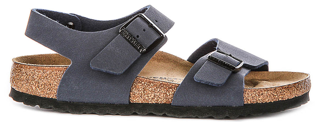 Birkenstock New York Kids In Navy For Kid