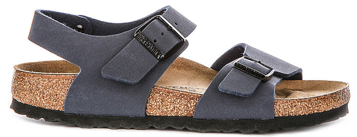 Birkenstock New York Kids In Navy For Kid