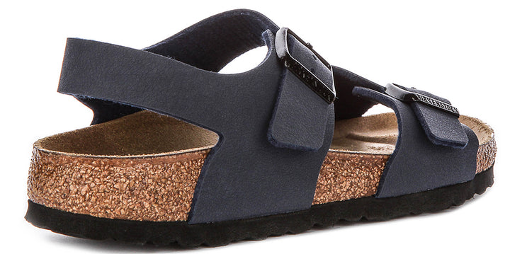 Birkenstock New York Kids In Navy For Kid