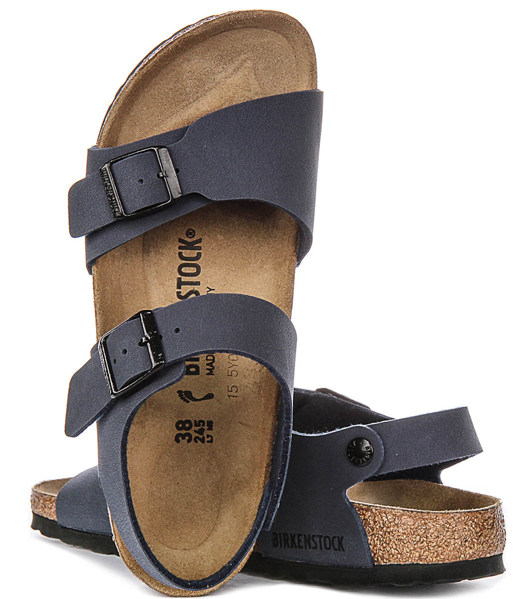 Birkenstock New York Kids In Navy For Kid