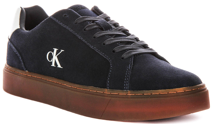 Calvin Klein Jeans Classic Cupsole In Navy For Men