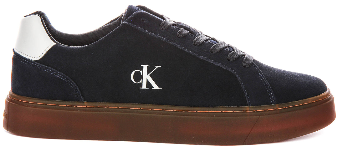 Calvin Klein Jeans Classic Cupsole In Navy For Men