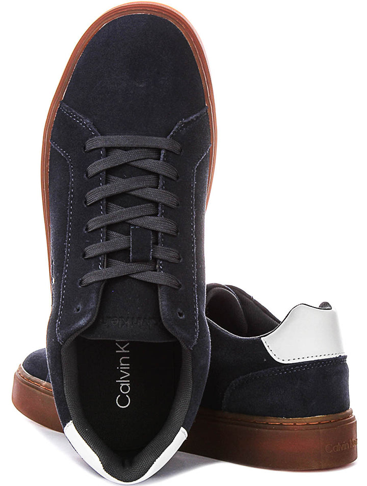 Calvin Klein Jeans Classic Cupsole In Navy For Men