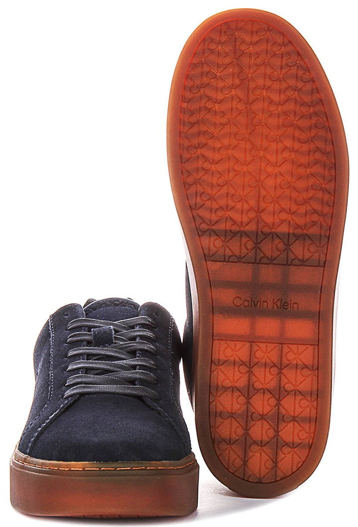 Calvin Klein Jeans Classic Cupsole In Navy For Men