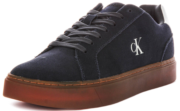 Calvin Klein Jeans Classic Cupsole In Navy For Men