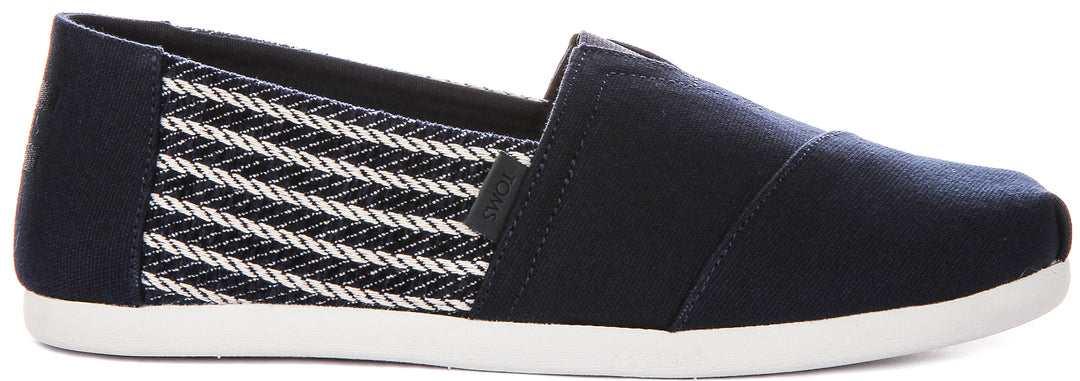 Toms Alpargata Cls In Navy For Men