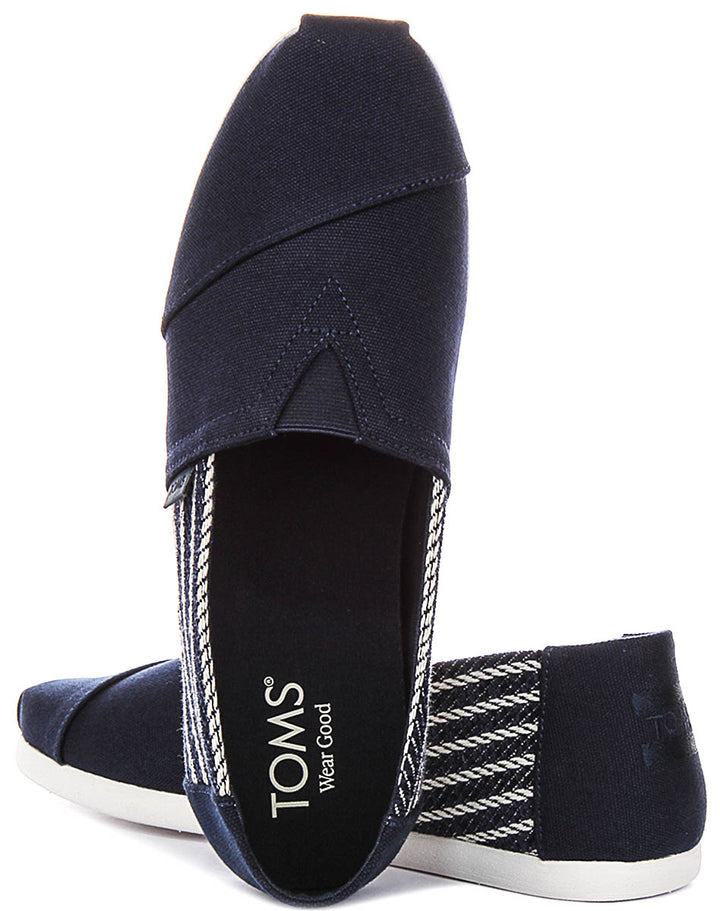 Toms Alpargata Cls In Navy For Men