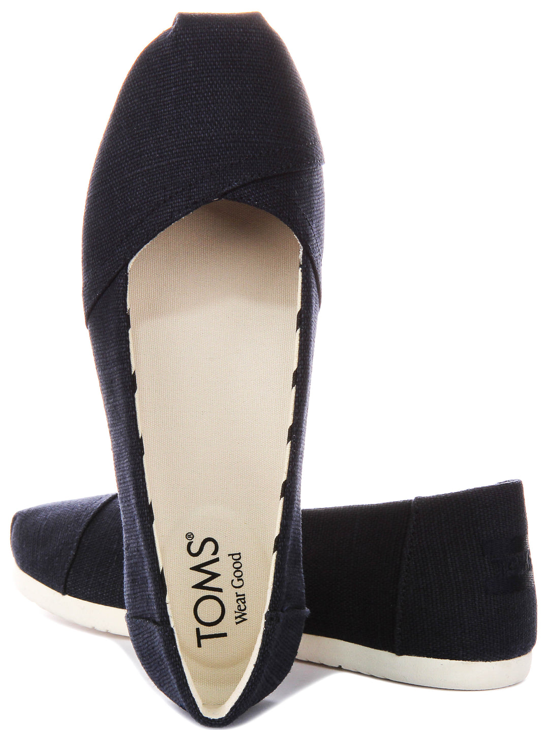 Toms Alpargata Balet In Navy For Women