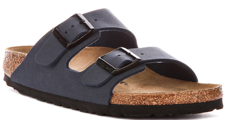 Birkenstock Arizona Kids Bs In Navy For Juniors | Narrow Fit