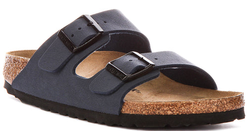 Birkenstock Arizona Kids Bs In Navy For Juniors | Narrow Fit