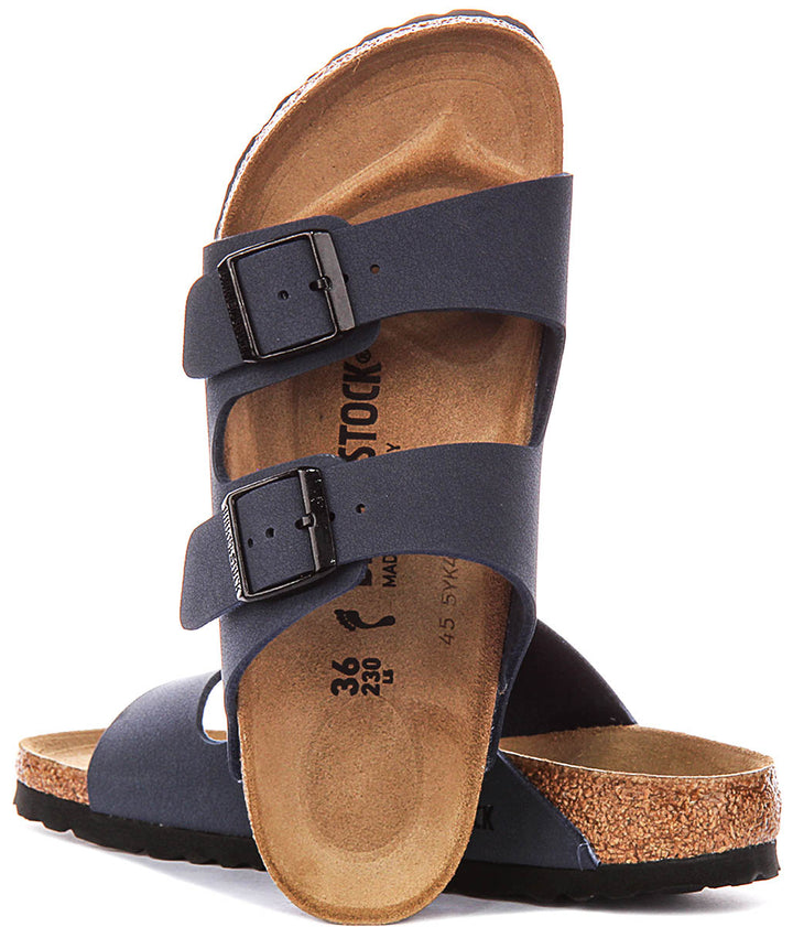 Birkenstock Arizona Kids Bs In Navy For Juniors | Narrow Fit