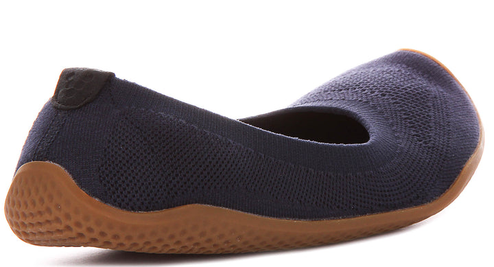 Vivobarefoot Asana Yin Ballet Pump In Navy For Women