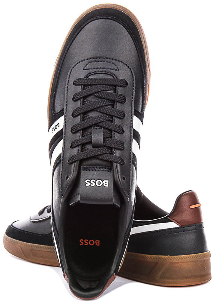Boss Brandon In Navy For Men Sneaker