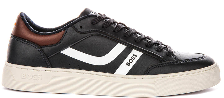 Boss Rhys In Navy For Men Sneaker