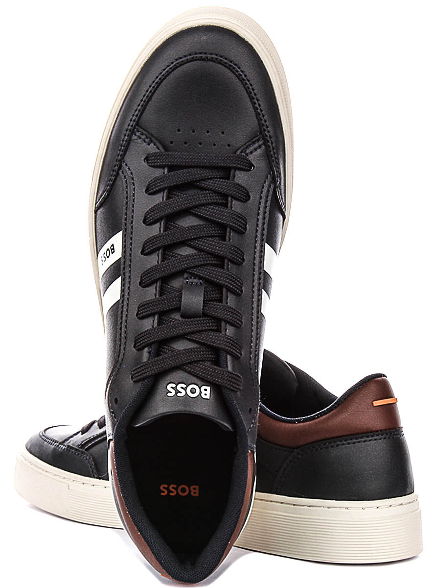 Boss Rhys In Navy For Men Sneaker